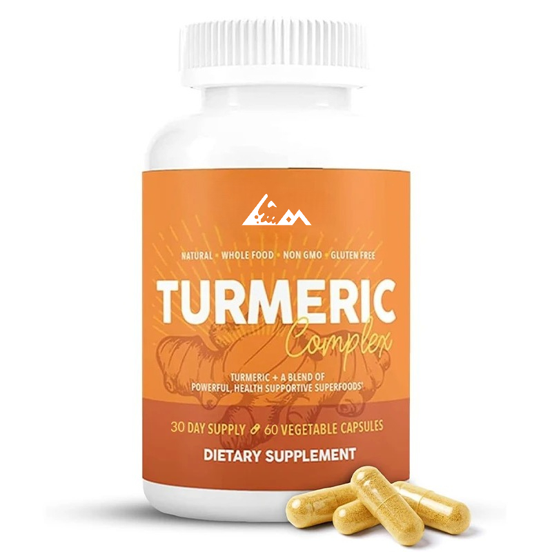 Turmeric Curcumin Capsule - Bio-Schwarzer Pfeffer, Kurkuma, Curcumin - 1000mg